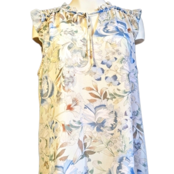 Women's | Rose + Olive | Sleeveless Blouse | LG - Picture 1 of 8